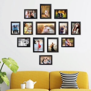 Photo Frame Set of 13 3D Collage Photo Frames